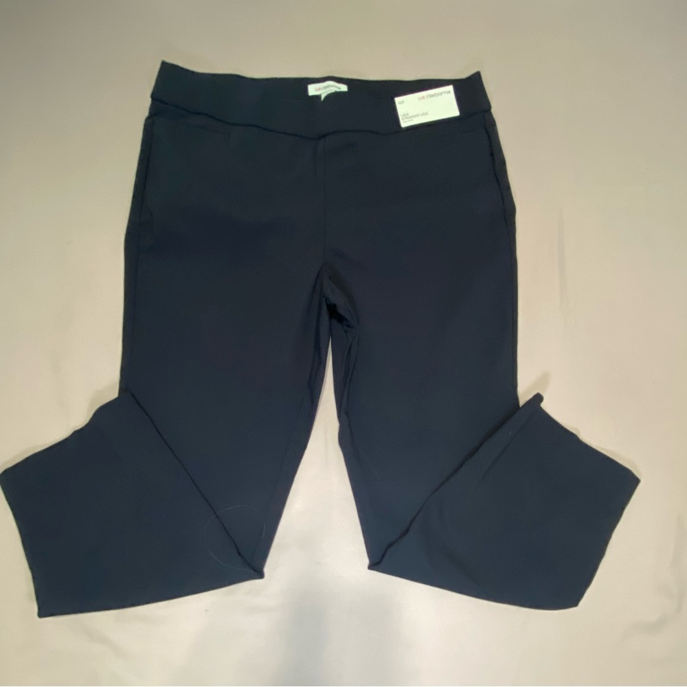 Liz Claiborne “Lisa” Pull on Pant Navy - NWT - Women’s 16P